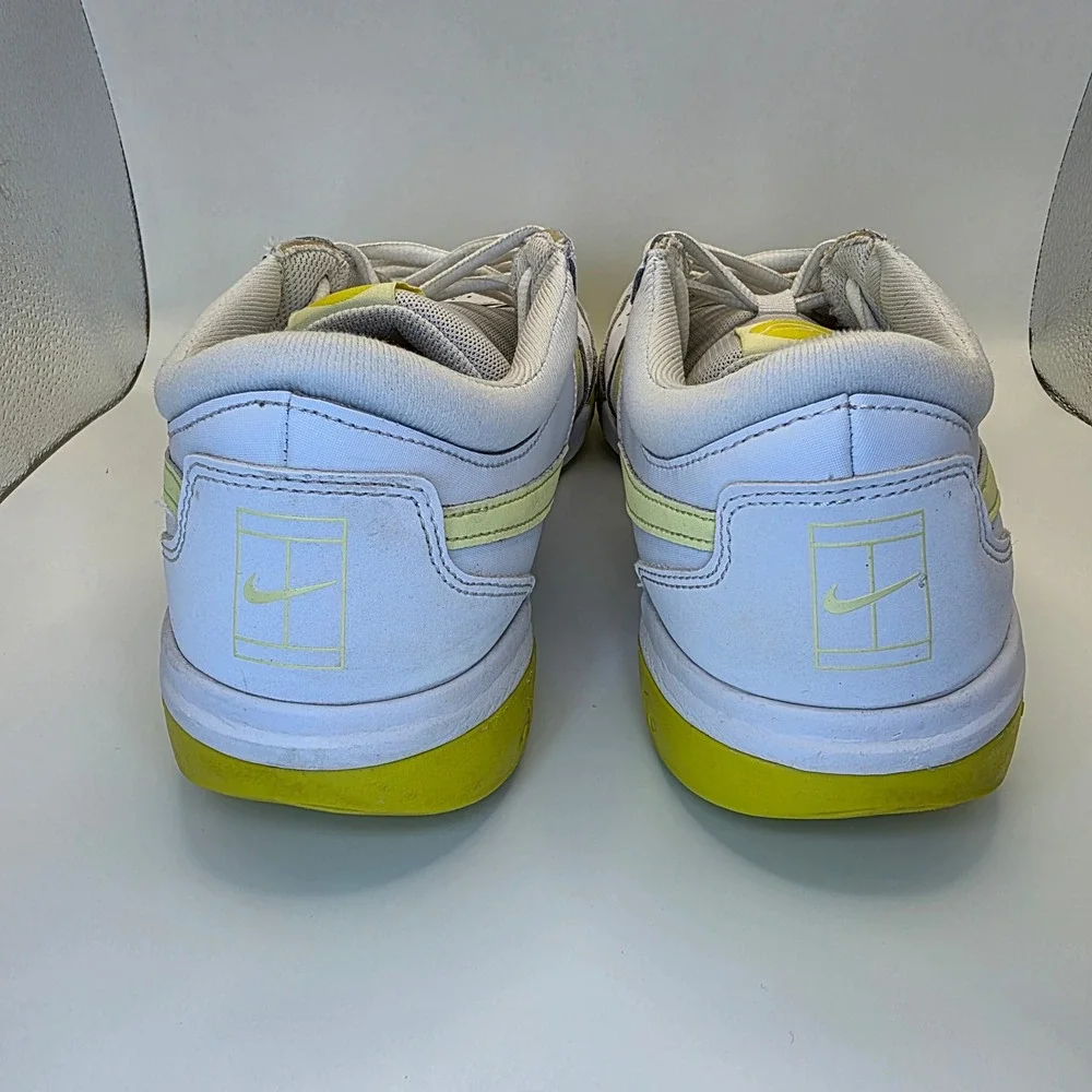 Nike NikeCourt Zoom Lite 3 White High Voltage Tennis Shoes | Men Size 12